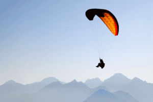 Aktivitas ekstrem Paragliding