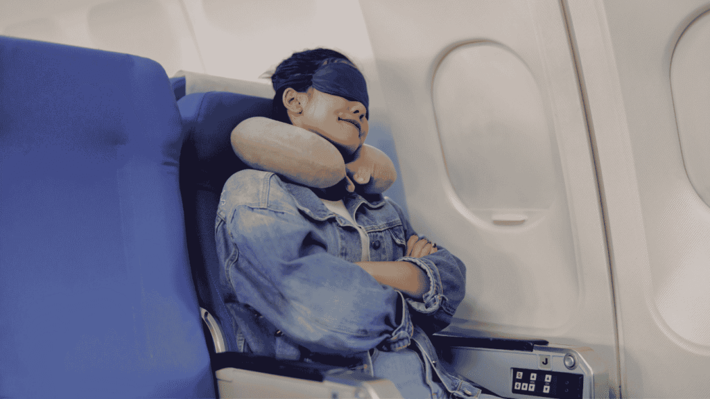 Cara Tidur Nyaman di Pesawat